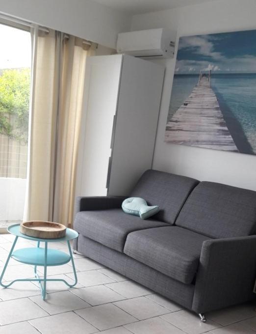 Studio Golfe Juan, Plages, Parking, Climatisation Apartment Vallauris Luaran gambar